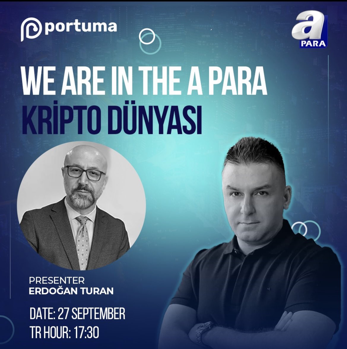 Büyük <a href="/portumacom/">Portuma</a> Lansmanı öncesinde <a href="/BloombergHT/">Bloomberg HT</a> ve <a href="/apara_tv/">A Para</a> de sayın <a href="/GozdeKuyumcu/">Gözde Kuyumcu</a> ve sayın <a href="/erdogan_turann/">Erdoğan Turan</a> ın konuğu olacağım.

Oyun , oyun içi reklam ve oyun içi ekonomiden oluşan <a href="/portumacom/">Portuma</a> ekosistemini altyapısını ve teknolojisini ,Dünyada oyun içi reklam sektörünün