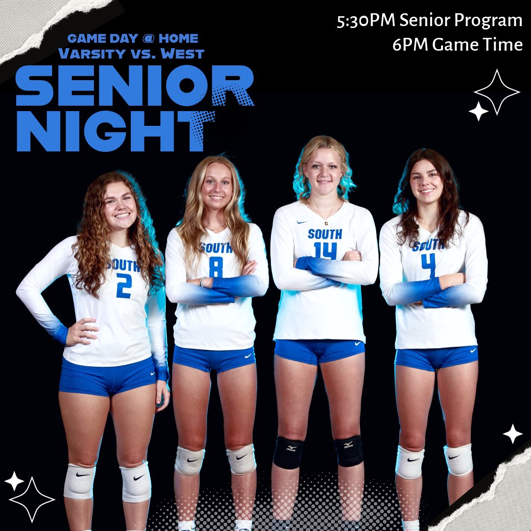 Last home match, 6:00, Blue Gym, and the first 200 South students receive free admission!!Go War Eagles!
