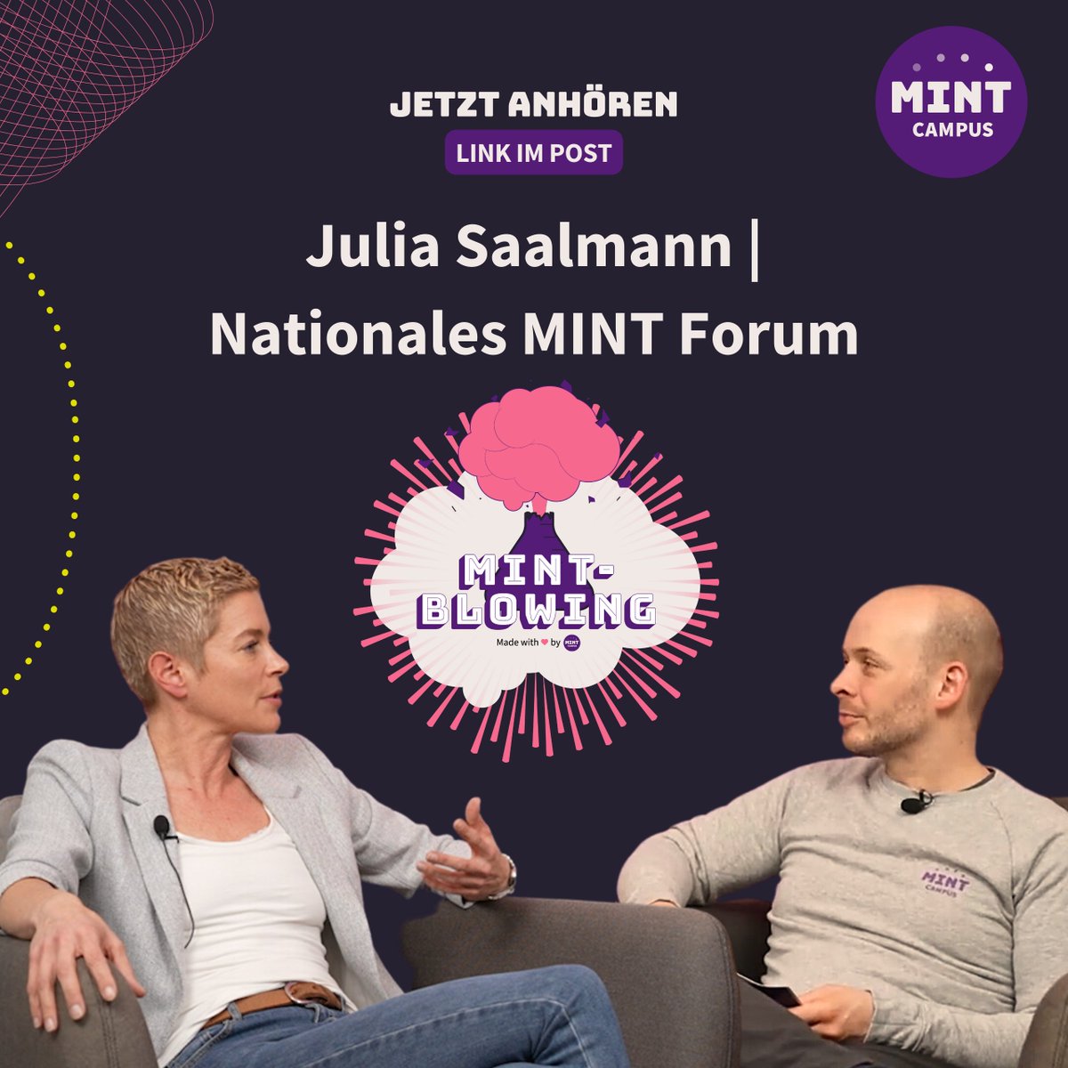 mintcampusde's tweet photo. 📺YouTube: https://t.co/NgfR2FmKL3
📻Spotify: https://t.co/BorLuQg7Jd
Viele Grüße Euer MINT-Campus-Team 💜
#MINTBlowing #Podcast #MINTCampus #MINTCommunity #MINTBildung #MINT https://t.co/BHUvdZZj9Q