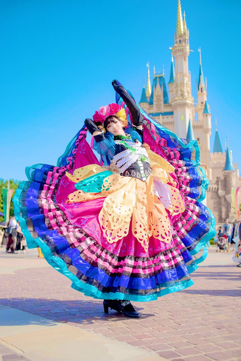 🏵️❁*·⑅❁*·⑅❁*·⑅❁*·⑅❁*·⑅❁*·🏵️
　　ハーモニーインカラー
　　　リメンバーミーフロート
　　　　　　　(COCO)ダンサー
🏵️❁*·⑅❁*·⑅❁*·⑅❁*·⑅❁*·⑅❁*·🏵️

バサバサしてるところをたくさん撮ってもらいました！😆
1-3枚目(<a href="/mjy99_p/">まーじ</a> )
4枚目(<a href="/lostgirls2c/">のんちゃん🧸ིྀ♡̷⋆͛</a> )