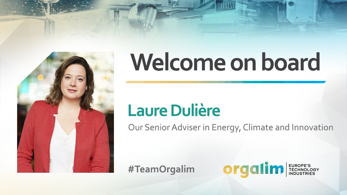 🎉 Welcome to our Senior Policy Adviser in Energy, Climate and Innovation: Laure Dulière. 
We are thrilled to have you back!

#WelcomeOnBoard #TeamOrgalim