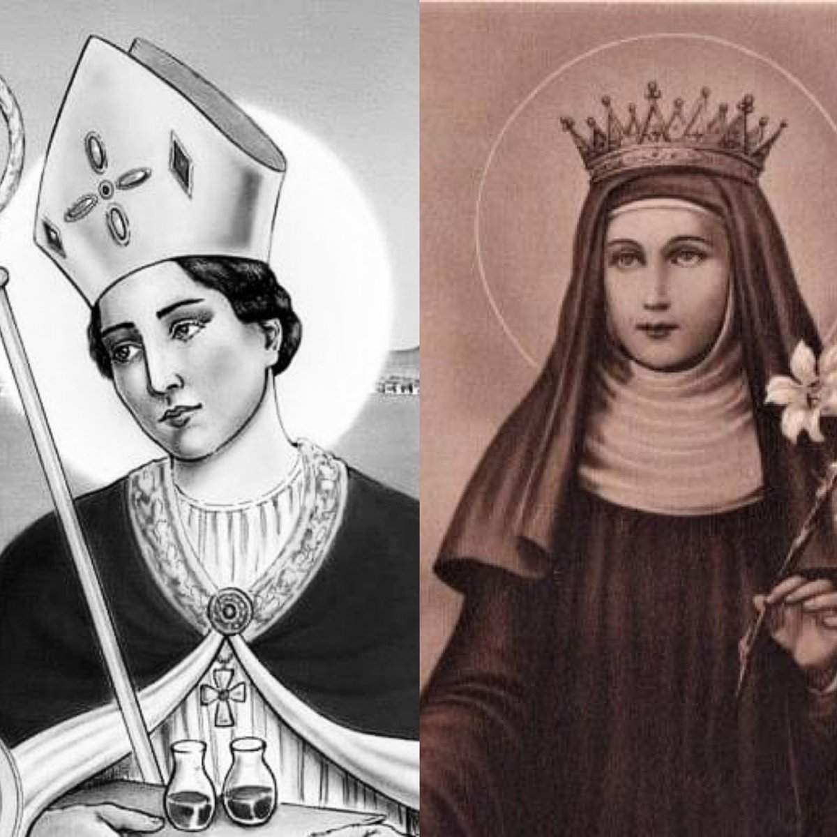 Un pó di #paritàdigenere.
Essendo martedí, oggi anche la compatrona di #Napoli Santa Patrizia, ha sciolto il #Sangue
Mentre il prodigio della liquefazione del sangue di #SanGennaro è avvenuto alle ore 10,02 del 19 settembre 2023. 
Doppio Prodigio a #Napoli