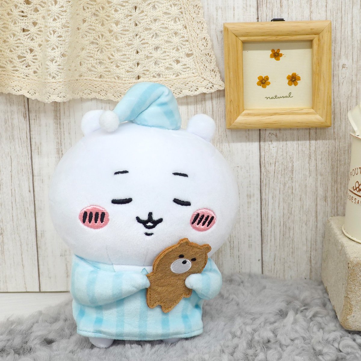 ちいかわ - ちいかわ ハチワレ うさぎ ぽてたま  パジャマ 新品タグ付き ナガノキャラクターズ ぽてたまぬいぐるみ（うさぎ・パジャマ