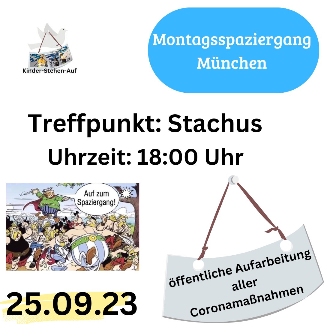 Muenchen_S's tweet photo. Montagsspaziergang 25.09.23 

#hartaberfair
#munchenstehtauf
#CoronaImpfung #Aufarbeitung #Frieden #Oktoberfest @_KSA_MUC @bluerider2021 https://t.co/kiEqcIHhve
