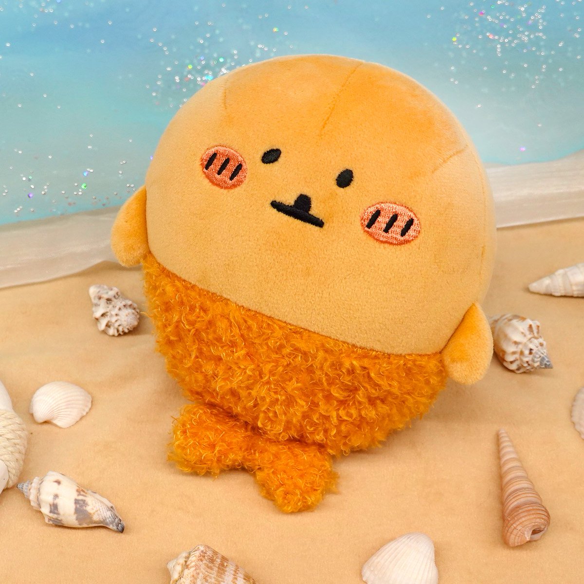 【新品】もぐらコロッケ ぽてたまぬいぐるみ 人魚 さかな ナガノマーケット公式通販 on X: