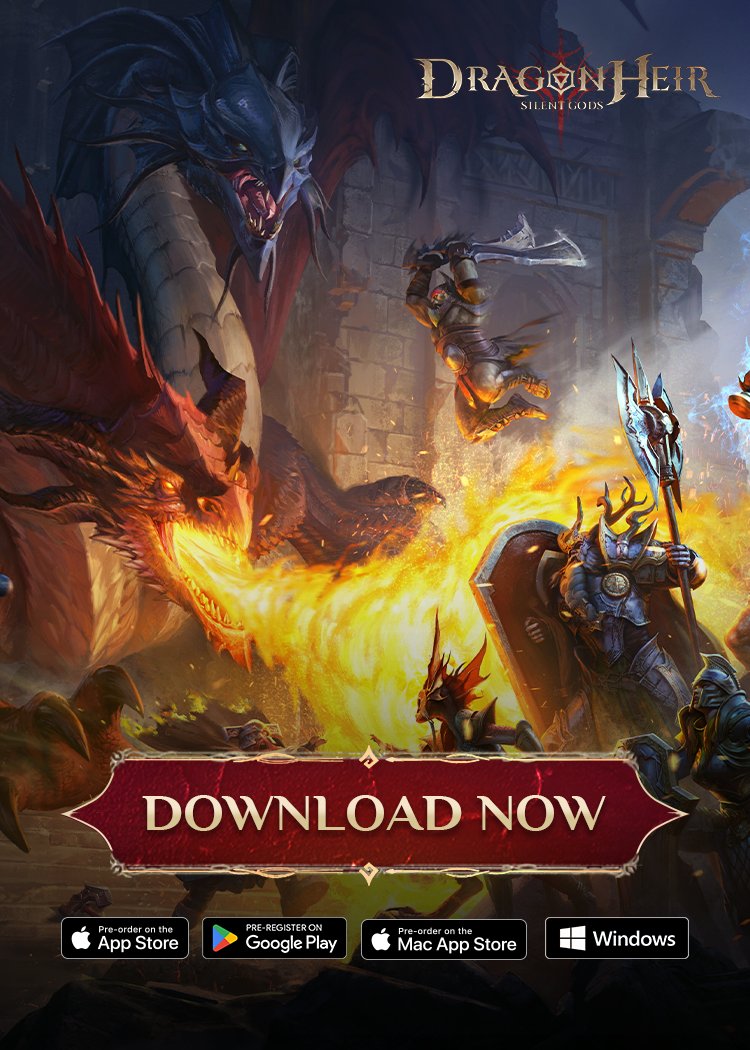 Will be live on Twitch at 12PM UTC The game just launched globally! It's Cross Platform and is now available! Download the game: inflcr.co/SHIu3 & check out the exclusive gift code: dragonna to get gift packs @Dragonheir_SG, #dragonpartner, #dragonheirsilentgods #ad