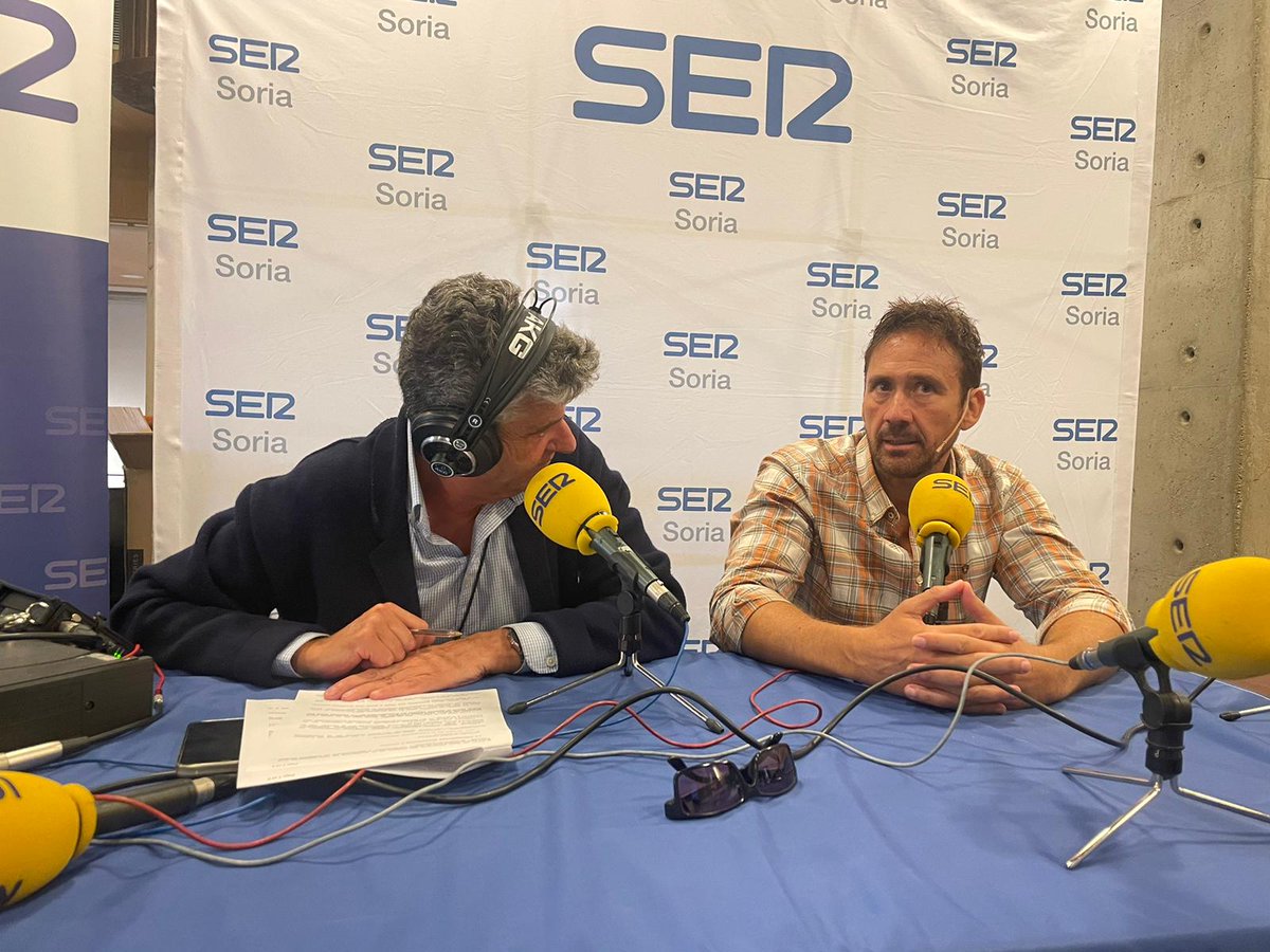 📻 Esta mañana Hoy Por Hoy Soria se emite desde el Palacio de la Audiencia, con motivo de la jornada organizada por <a href="/Caja_Rural/">Caja Rural de Soria</a> de Soria por la Salud Mental.
🎙️ <a href="/ma_tobias/">Miguel Ángel Tobías</a> presenta 'Camino Interior'. <a href="/InteriorCamino/">ElCaminoInterior</a>.