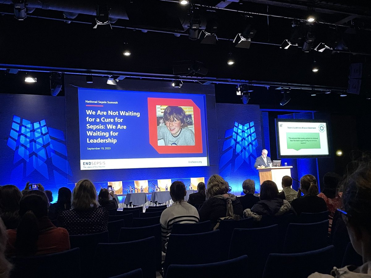 We Are Not Waiting for a Cure For Sepsis-We Are Waiting for Leadership! 

(Ciaran Staunton, Patient Advocate, Founder – The Rory Staunton Foundation)
#RecogniseSepsis2023