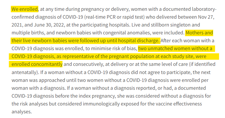 Jikkyleaks's tweet photo. Sorry Viki but your Lancet study looks surgisphere-level fake. You cannot put this amount of work in with 50+ authors from multiple international sites with "no funding".
Yet this is also famously the cohort with 5 deaths from 4618 women - 10x the expected maternal mortality rate.
In Australia the maternal mortality rate is around 5 per 100,000 women. In the UK it's 10 per 100,000 women (another scandal).
Even accepting the higher UK rate the probably of 5 deaths in 4618 pregnancies should be 1 in a billion. This group should be audited then referred for criminal investigation.
I'm happy to help with the audit.
https://t.co/JLrprpYBdc
@chrismartenson @JesslovesMJK @profnfenton @ClareCraigPath
