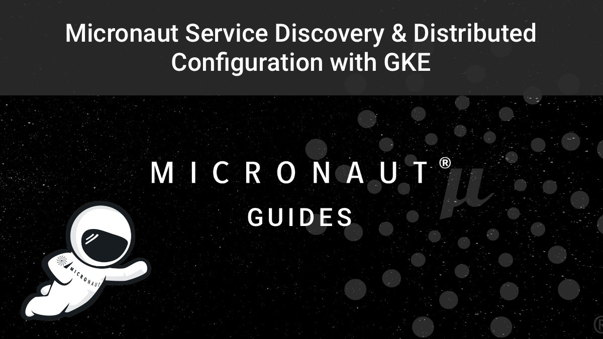 📖 Micronaut Guide - Service discovery and distributed configuration with Google Kubernetes Engine (GKE) guides.micronaut.io/latest/microna… #micronaut