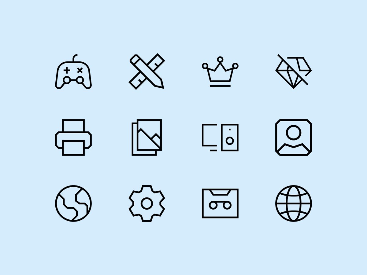 Design enthusiasts! Add flavor to your digital creations with these 531 Angular #Icons designed by the amazing <a href="/codebydennis/">Dennis Snellenberg</a> 🙌

Download them at
iconduck.com/sets/angular-i…

#lineicons #figma #sketch #vectoricons #freeicons