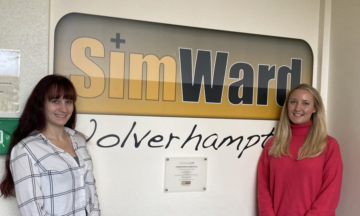 Introducing this years new paediatric simulation fellows - Emma and Kirsten. Dates for upcoming courses will be published in Octobers newsletter #simward #simulation #RWT