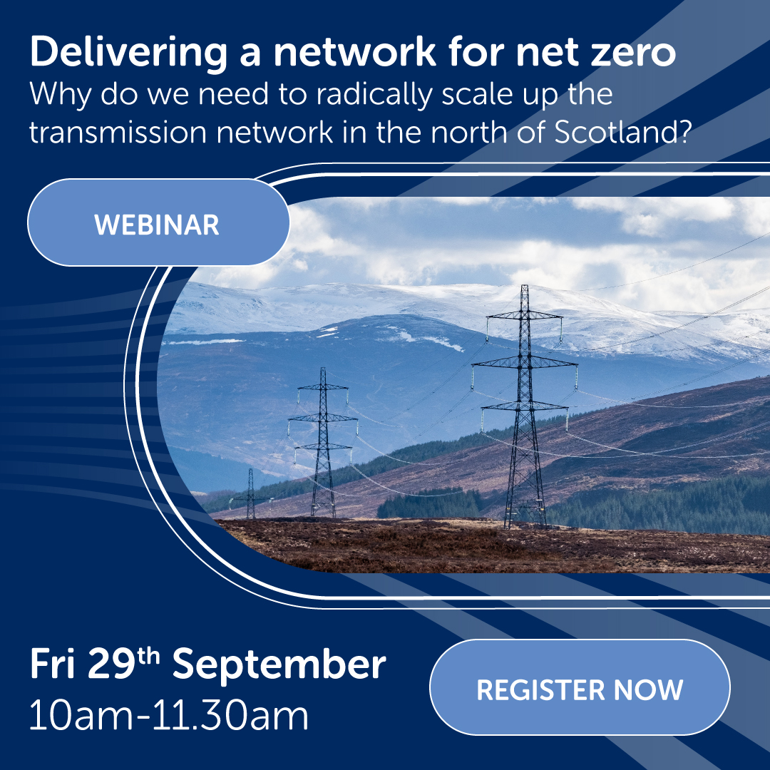 SSETransmission's tweet photo. 🔌 SSEN Transmission has launched a new webinar series to share more about their ambitions to upgrade the #electricity #transmission network across the north of Scotland to provide #energysecurity in the UK.

👉 Register here: https://t.co/8hGSELveqb

#NetZero #SustainableFuture https://t.co/evEYPgfGuE