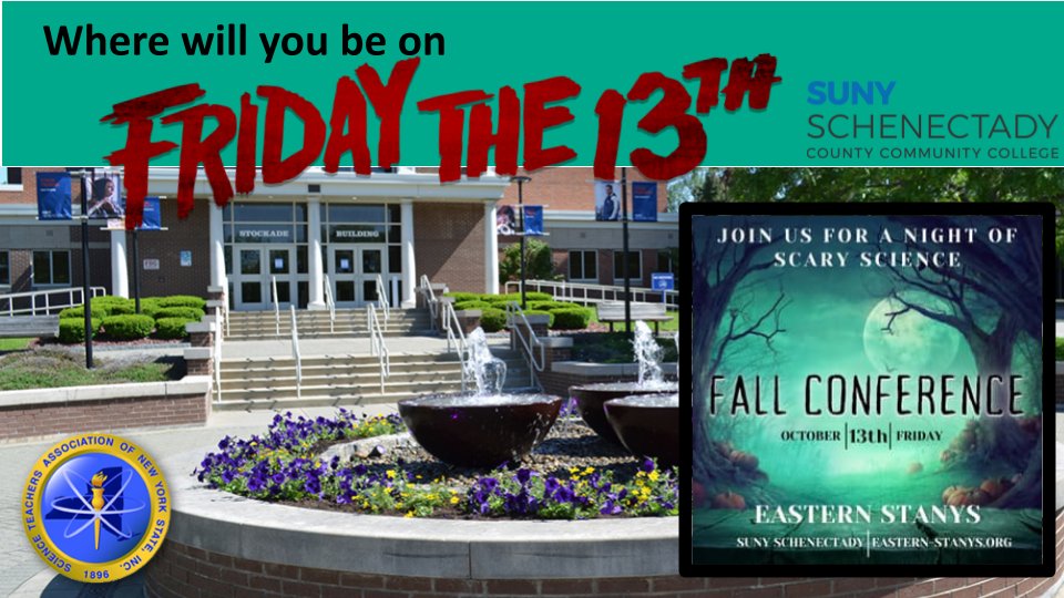 EasternStanys's tweet photo. Join the STANYS Eastern Section for our 40th Fall Conference at SUNY Schenectady on Friday, October 13th. REGISTRATION IS OPEN! Head over to https://t.co/5ImLkl0HXF to register! https://t.co/4HjEuJTkEF