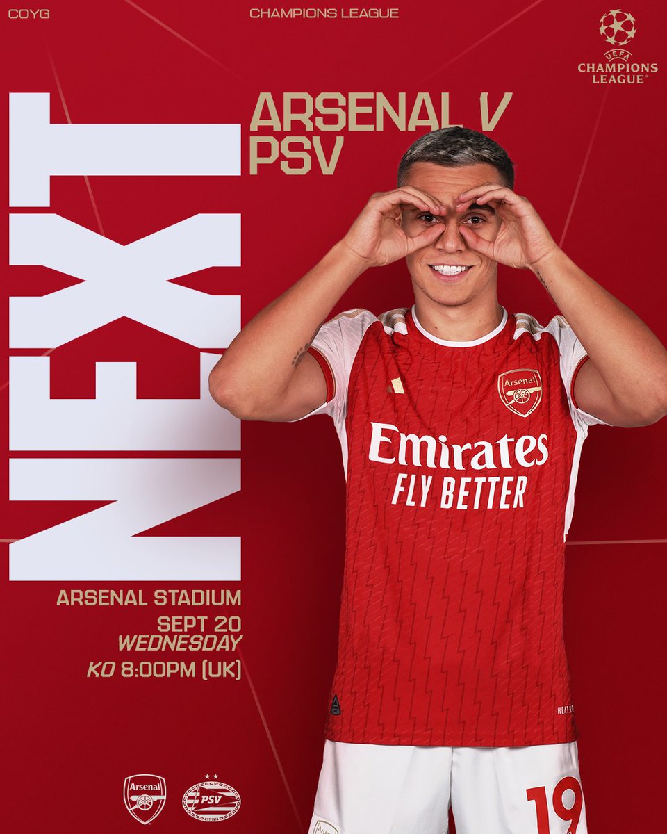 Arsenal's tweet photo. This time tomorrow 👊 https://t.co/EcPe5B4h6F