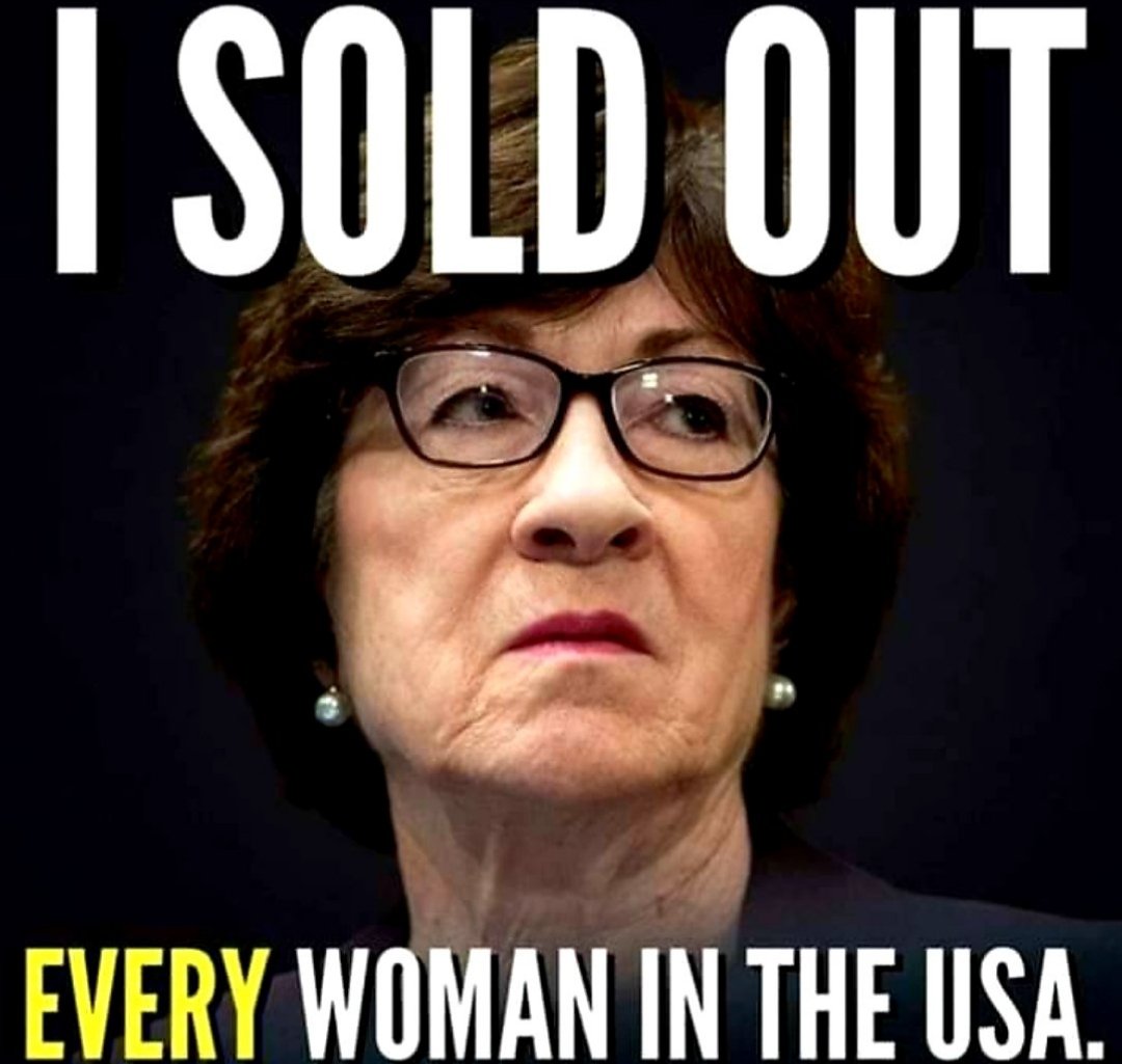 RichardAngwin's tweet photo. Susan Collins is a disgrace.

RT if you agree https://t.co/CtEtF7yNxa