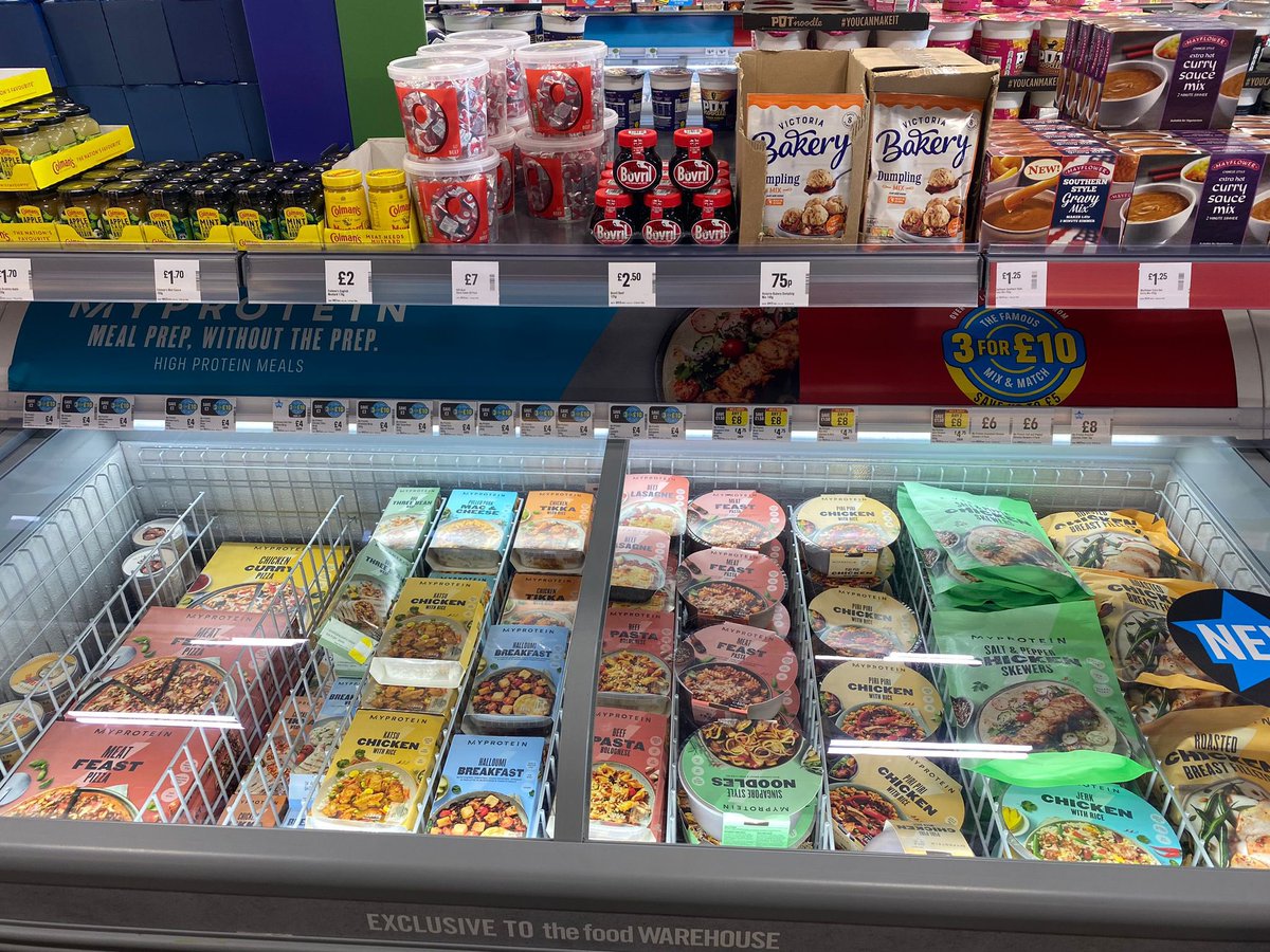 Full prepared meals range -in stores now