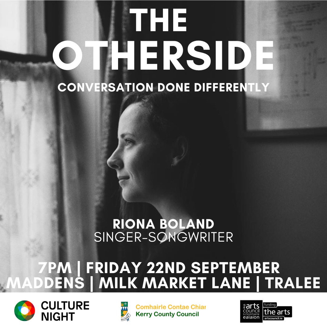 otherside_event's tweet photo. Musical guest for our The OtherSide show this Friday night at Maddens, Tralee is the brilliant Ríona Boland

FINAL tickets at the link in our bio https://t.co/4al800x5qD