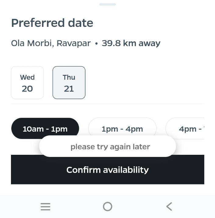 Scam in EV service by <a href="/OlaElectric/">Ola Electric</a> <a href="/bhash/">Bhavish Aggarwal</a> <a href="/ola_supports/">Ola Support</a> . Last ticket closed without an attended vehicle service. Now as ola care + subscriber I am not able to create new tickets from last month.