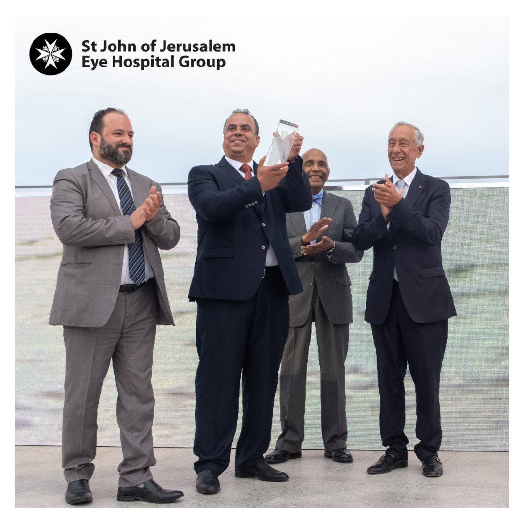 We are thrilled to announce that St John of Jerusalem Eye Hospital Group has won the 2023 António Champalimaud Vision Award, the world's most prestigious award in the field of Vision! Read more - ow.ly/R6qr50PNbo9