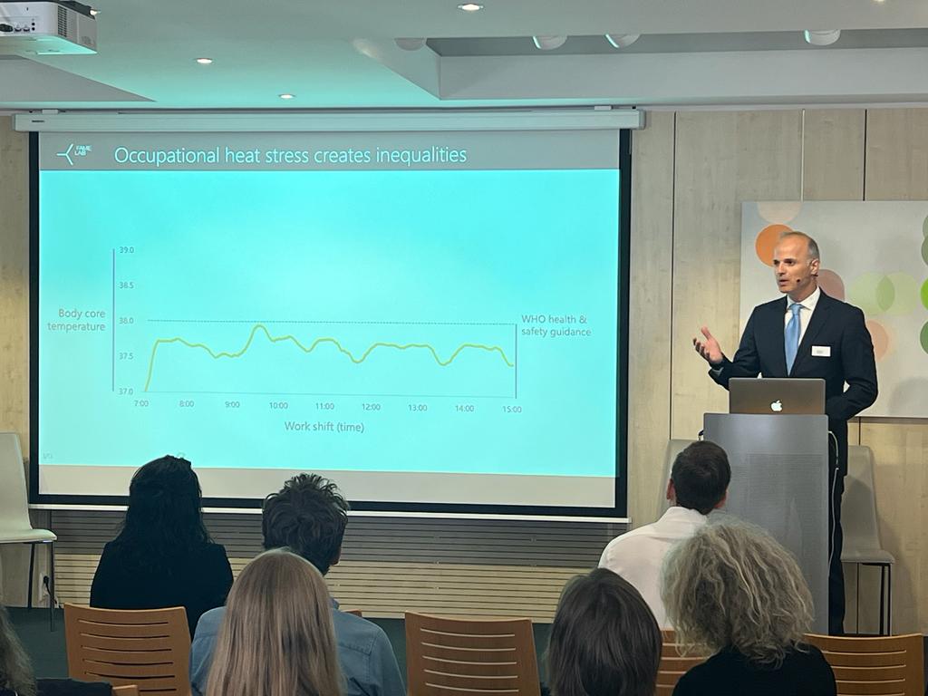 Andreas Flouris (@aflouris) on Twitter photo A great meeting today organized by <a href="/ENBEL_H2020/">Connecting health and climate change</a> in Brussels to advance the European climate change adaptation agenda to 2030. It's a pleasure to participate to present the work of <a href="/HeatshieldP/">HEAT Shield Project</a> on how heat & climate change affect workers & what needs to be done by 2030 A great meeting today organized by <a href="/ENBEL_H2020/">Connecting health and climate change</a> in Brussels to advance the European climate change adaptation agenda to 2030. It's a pleasure to participate to present the work of <a href="/HeatshieldP/">HEAT Shield Project</a> on how heat & climate change affect workers & what needs to be done by 2030