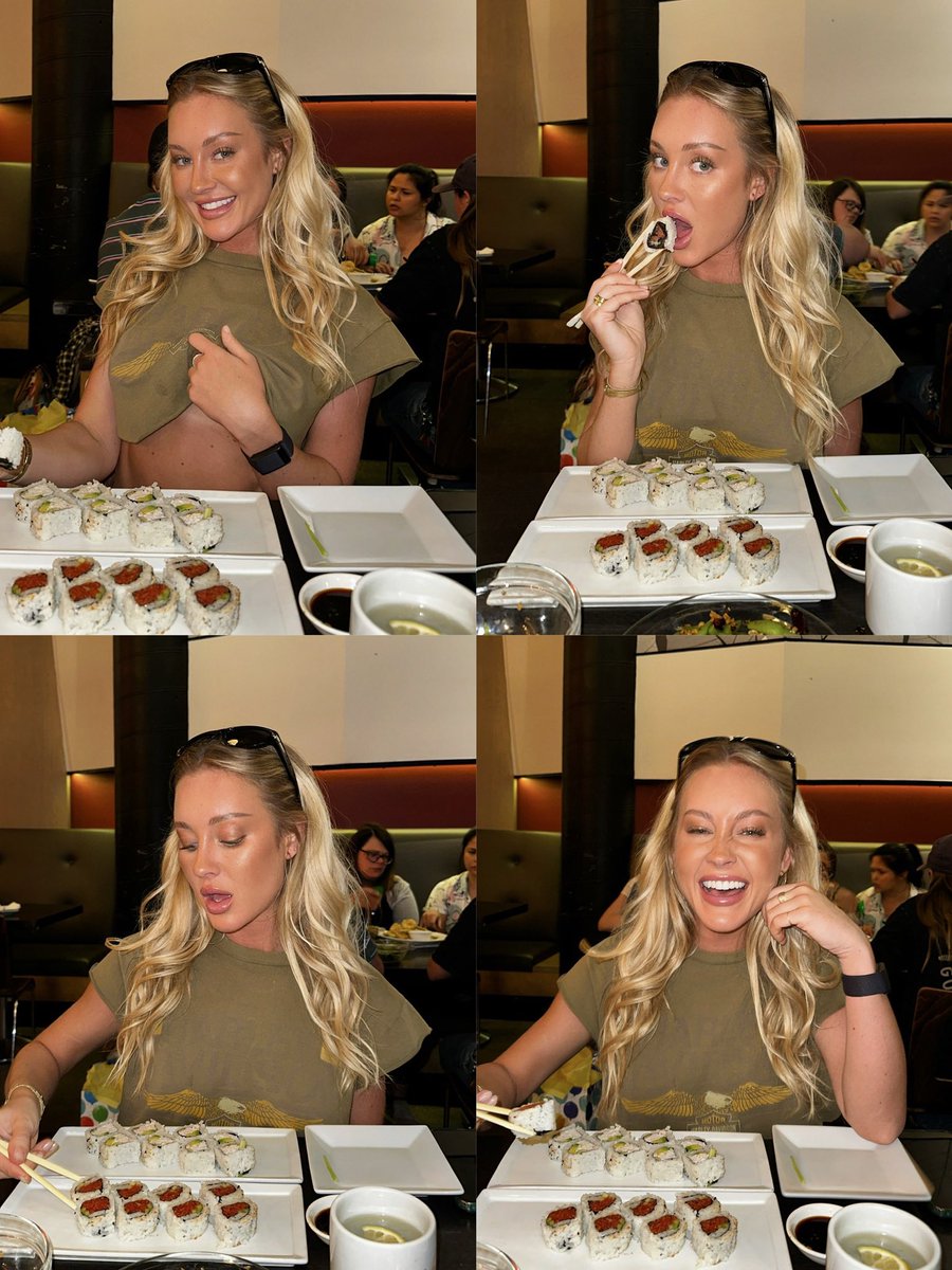 slutfactory's tweet image. tbh the sushi was a 3/10