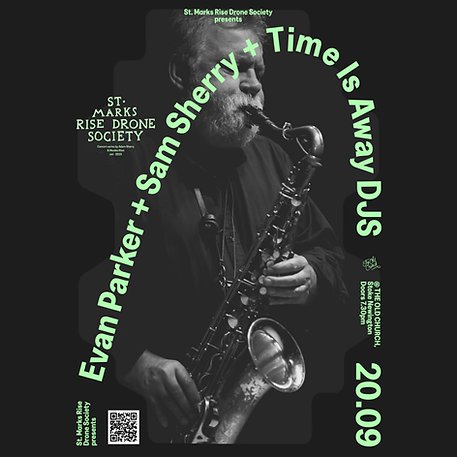 We're very excited for Evan Parker w/ Sam Sherry tomorrow night! Tickets from the link below or pay on the door. Look forward to seeing you there! tickettailor.com/events/theoldc…