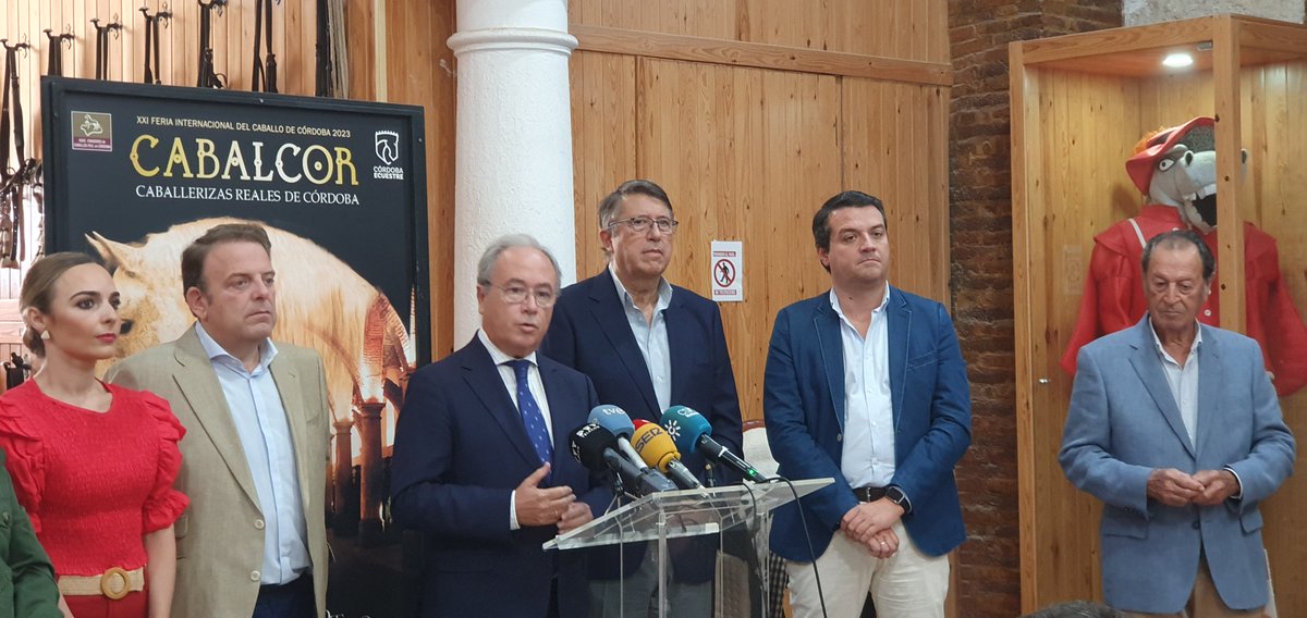 CECOes_'s tweet photo. 🐴Presentación del XXVIII Concurso Internacional Morfológico PRE Ciudad de Córdoba en Caballerizas Reales #Cabalcor 📢21-23 de septiembre
@CordobaEcuestre @CEAes_ @camaraofcordoba https://t.co/R7ZnFMAYYT