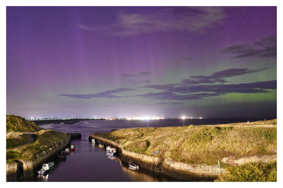 Witnessed the Northern lights for the first time last night. Thought it only fitting to try and photograph them. Definitely room for improvement.
#AmazingExperience #northernlights #Auroraborealis #aurora #AuroraWatch #seatonsluice #Northumberland