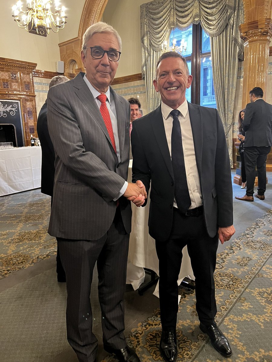 chalmersdavidn's tweet photo. My pleasure yesterday evening to meet Nuno Brito the Ambassador of #Portugal at the National Liberal Club reception - our oldest ally 

@LibDemEurope @LibIntBg @liberalinternat @Juvelad @ALDEParty @PurvisTweed @LaylaMoran https://t.co/0JIBL6gHJH