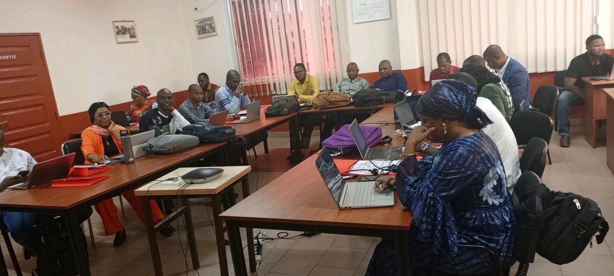 Cerfig_officiel's tweet photo. Pendant les six prochains jours, les participants se plongeront dans le monde passionnant de la rédaction scientifique, de la recherche bibliographique, et de la publication d'articles scientifiques. #Transvihmi #ANRS_MIE #Ambassade_de_France_en_Guinee #CERFIG #CEA_PCMT https://t.co/x72v5DrKzT