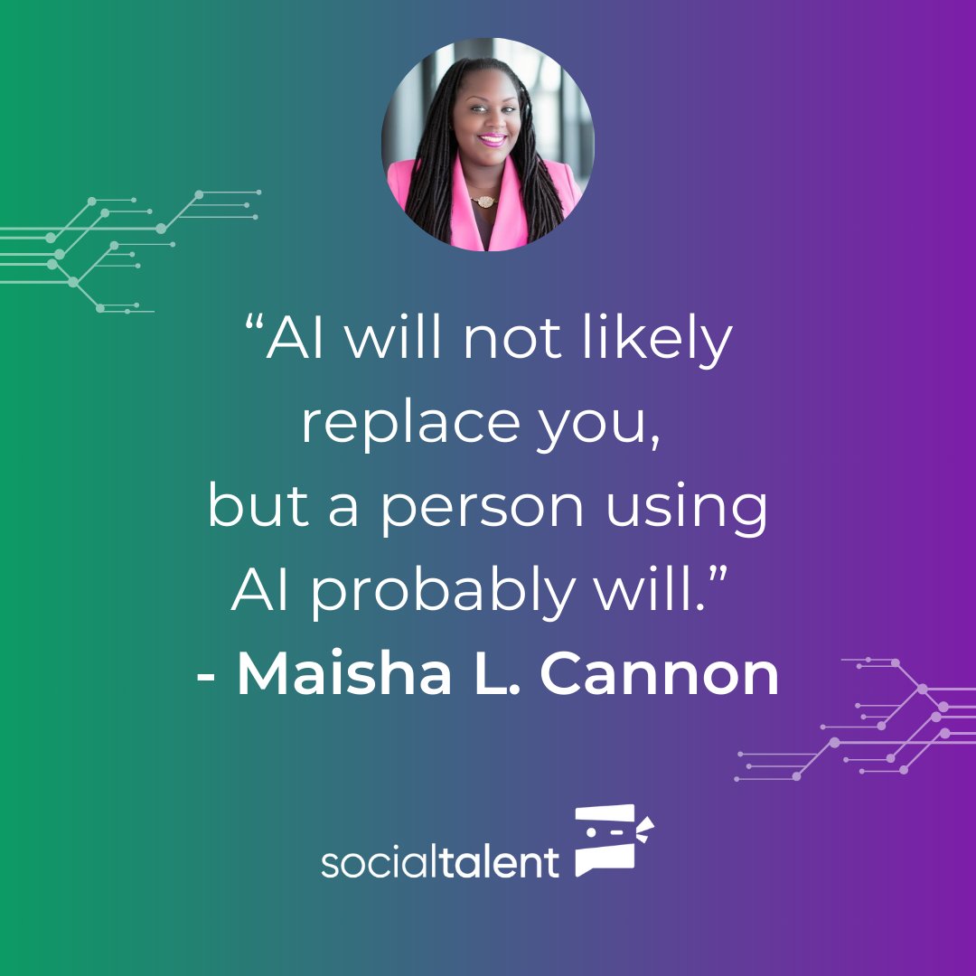 🤖 Is AI Friend or Foe? 🤔

Wondering about the impact of AI on your future? SocialTalent and Maisha Cannon are here to ease your doubts and boost your AI confidence. Stay tuned for insights from more AI pioneers! 

#ArtificialIntelligence #AIConfidence #FutureIsNow