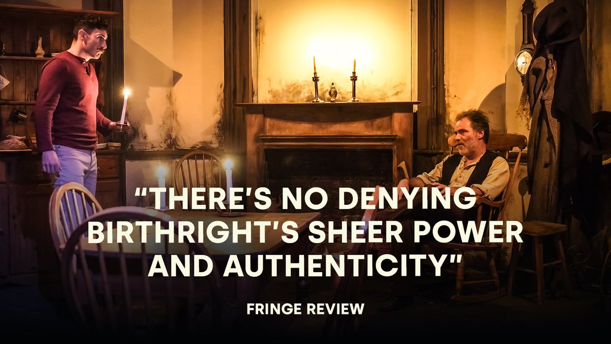 BIRTHRIGHT still has the same power it did when it first premiered. Thank you for your wonderful reviews! | 📷 Craig Fuller

finboroughtheatre.co.uk/production/bir…

#theatrereview #mustsee #londontheatre #irishtheatre #pubtheatre
