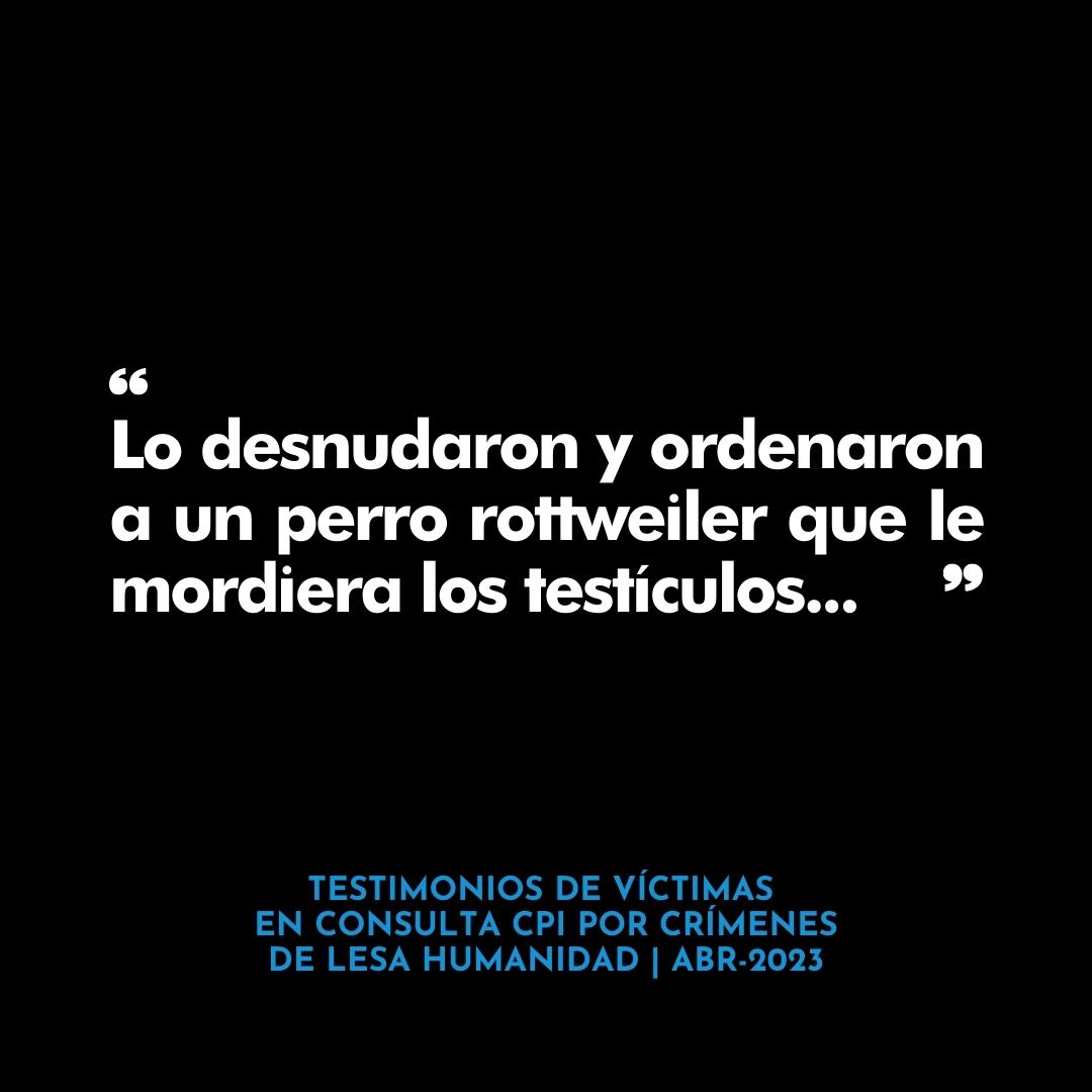 _Provea's tweet photo. No podemos normalizar la tortura.

La Corte Penal Internacional recibió cientos de denuncias en su Consulta sobre crímenes lesa humanidad, Venezuela I.

8900 víctimas alzaron su voz exigiendo justicia contra estos crímenes. ➡️ https://t.co/AwYwwsxXiA https://t.co/3A94XJ3Eiz