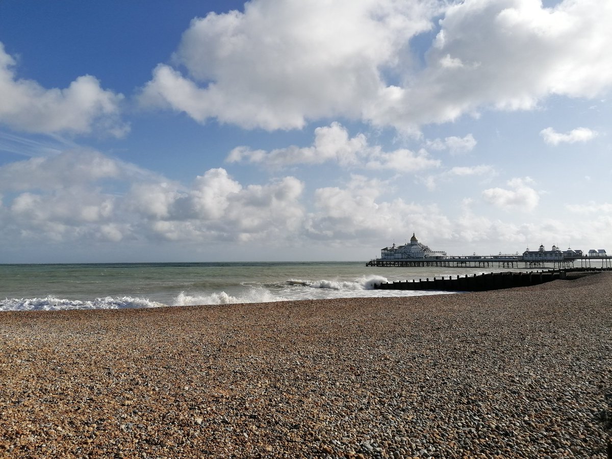 The calm after the storm in Eastbourne. Great start to our autumn programme in Eastbourne, working with women @Dev_Collective with artist Jane Fordham