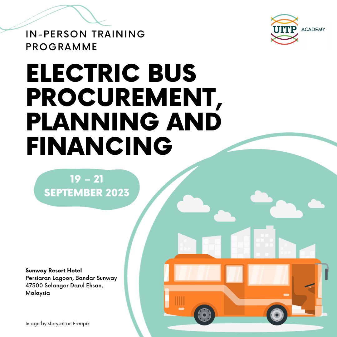 With more metropolitan areas targeting zero-emissions, an increasing number of transport authorities &amp; operators are considering a fully-electric solution for their bus network.This online training programme offers an overview on how to procure, plan &amp;fund #electricbus @‌UITPnews