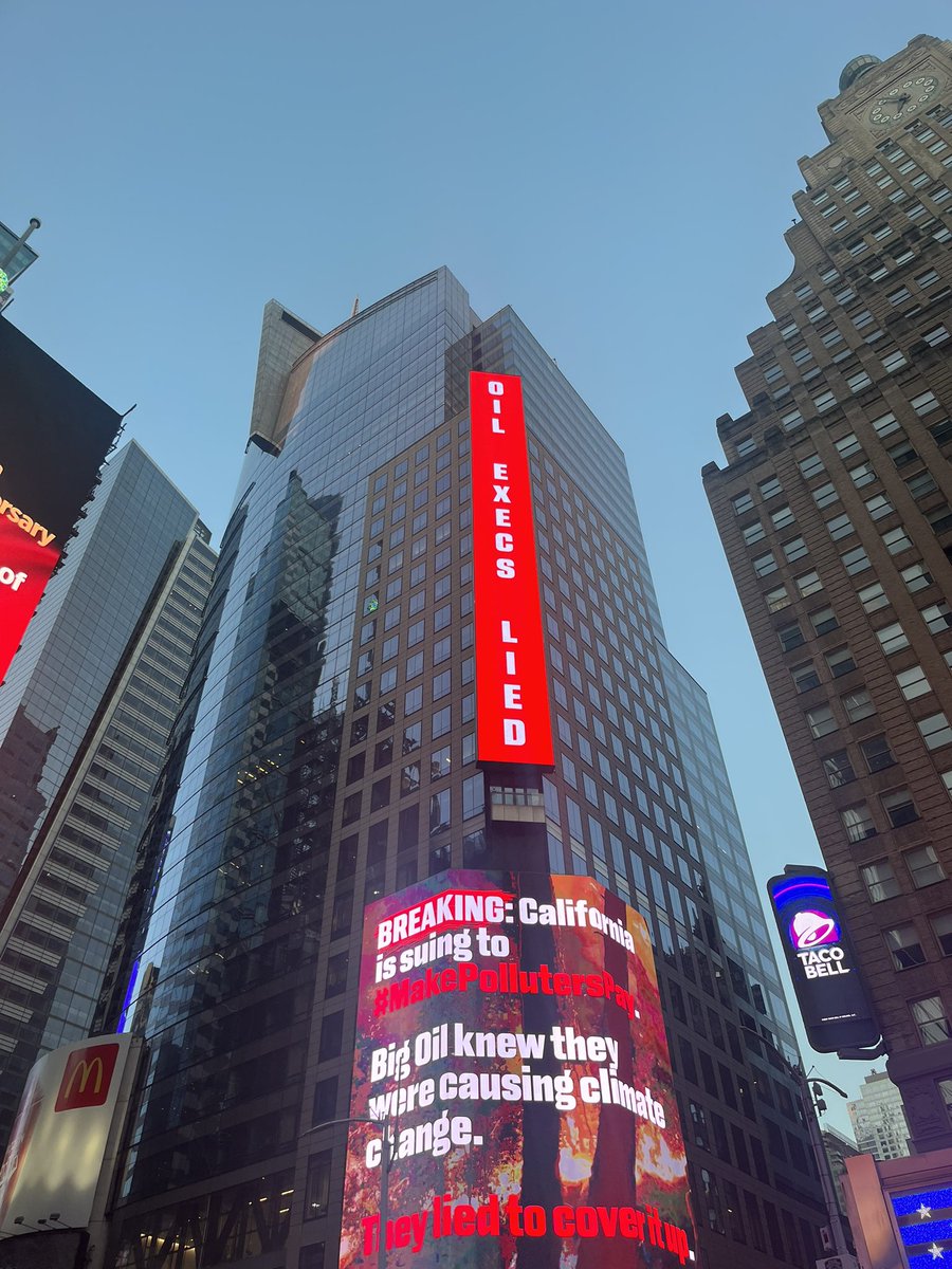 Oil Execs Lied. 

They knew they were causing climate change. 

#NYClimateWeek
