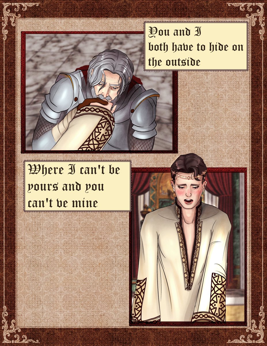 hikarintart's tweet photo. This is my piece for the @UniverseZine Medieval AU #hankcon 
Thank u so much for this opportunity, enjoy 🩵

#acrosstheuniversezine #dbh #DetroitBecomeHuman https://t.co/ygH9F4HlCU