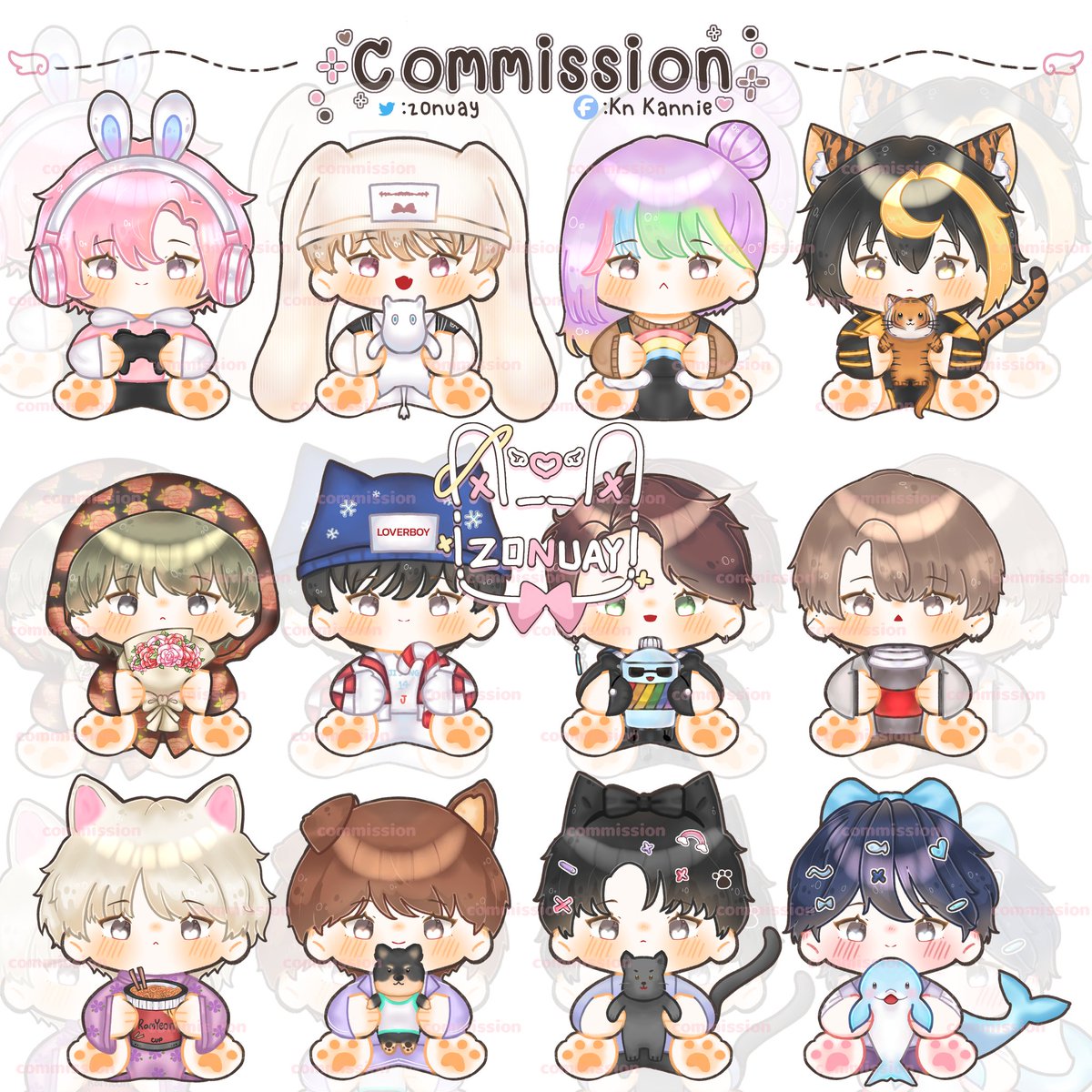 zonuay's tweet image. ˖🌟 Commission YCH🧸𖤐ˊ˗
(BASE:Belljrpx)

⁓ Donate 70+ 
⁓ Donate 140+ ชพณ.✅
รองาน 3-5 วัน / ภาพ( นับหลังจากถึงคิว )

บรีฟ❕
- ตัวละคร
- สีหน้า
- ของที่ถือ

ส่งงานเป็นDrive✅

💸HOW TO PAY𖤐ˊ˗
• bank / wallet
#commissionTH #Commission #commissionsopen #คมชโฮมุ้ #คอมมิชชั่น