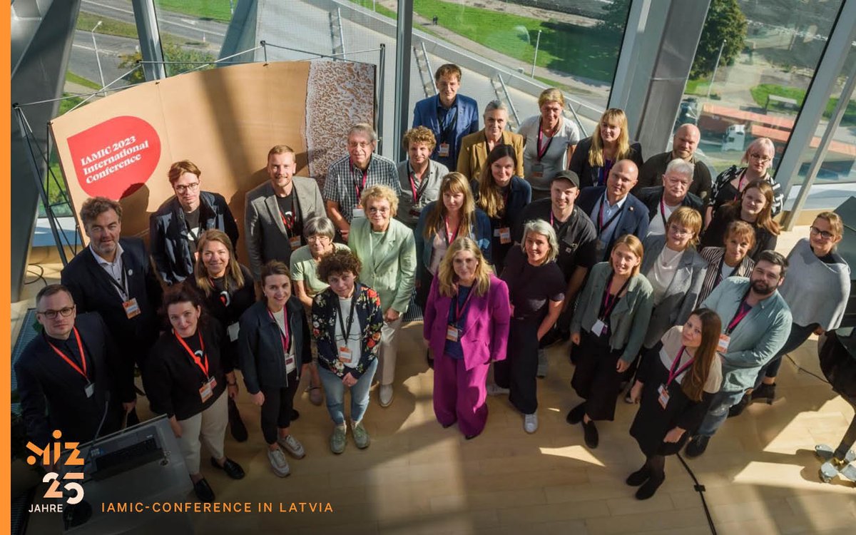 mizMusikinfo's tweet photo. Vier Tage #IAMIC-Konferenz in Lettland mit Kolleg*innen aus über 20 Nationen: inspirierender Austausch zu Zukunftsperspektiven der Musikinformationszentren und Einblicke ins lettische Musikleben mit seiner beeindruckenden Singtradition. Many thanks to #LMIC and @IAMICnet. https://t.co/mZvzRrPmE3