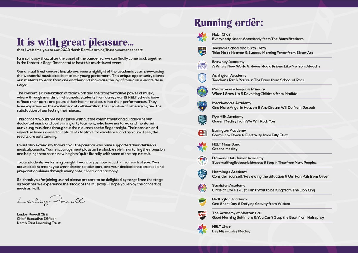 North East Learning Trust tweet media