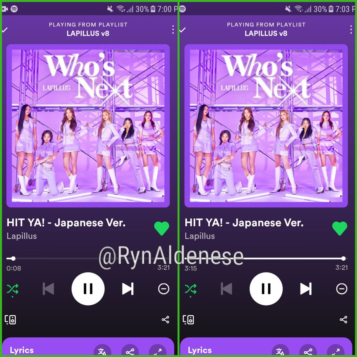 RynAldenese's tweet photo. @EyamCC147 Stream Lapillus on Spotify
Song: #Hit_Ya Japanese ver.

https://t.co/cxRIXAsTVn

#Lapillus #라필루스  
@Lapillus_twt @offclLapillus https://t.co/vByM1OcXuD