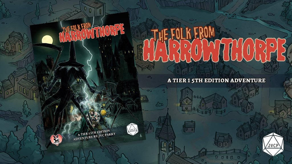 jvcparry's tweet photo. ONE WEEK LEFT!

Don't miss out on your chance to back the spookiest D&amp;D adventure this year! https://t.co/la8Rbo2L37