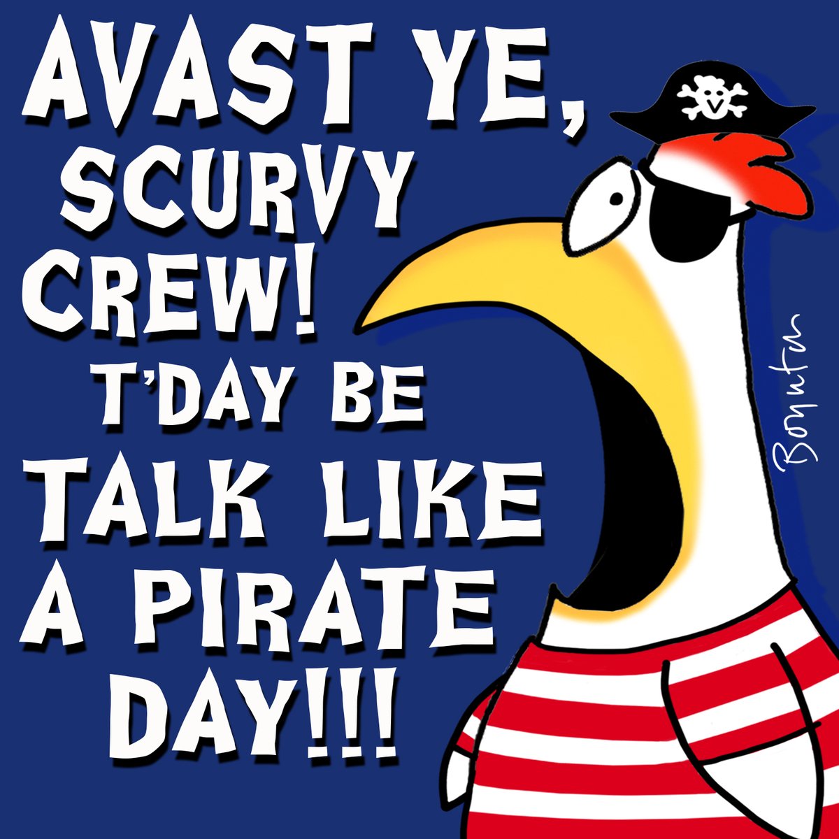 Arrrrrrrr. #TalkLikeAPirateDay