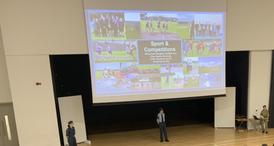 oakmoorschool's tweet photo. Three of our students spoke to Year 8 this morning to talk about what an amazing experience @aircadets is and how they can join #Courage #TeamOakmoor https://t.co/6ZKG50aAeB