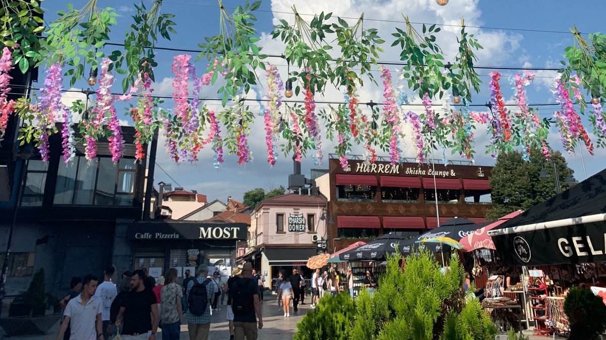Beautiful artwork, amazing history in the City Center and Old Bazaar, and terrific collaborations with <a href="/YTILInetwork/">YTILI Network</a> Nadica Jovanovik and <a href="/mfrconsultants/">MFR Consultants</a> Maria Roberts in Skopje, North Macedonia. Excited for the Alumni Summit in Ljubljana tomorrow!