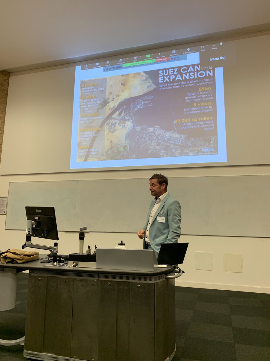 David Jacoby (@djacoby_marine) on Twitter photo Suez Canal facilitating species transfer between oceans and changing oxygen content. #OceanAcidification Fascinating keynote by <a href="/jhallspencer/">Jason Hall-Spencer</a> @BES_AquaEco #BESAG2023 Suez Canal facilitating species transfer between oceans and changing oxygen content. #OceanAcidification Fascinating keynote by <a href="/jhallspencer/">Jason Hall-Spencer</a> @BES_AquaEco #BESAG2023
