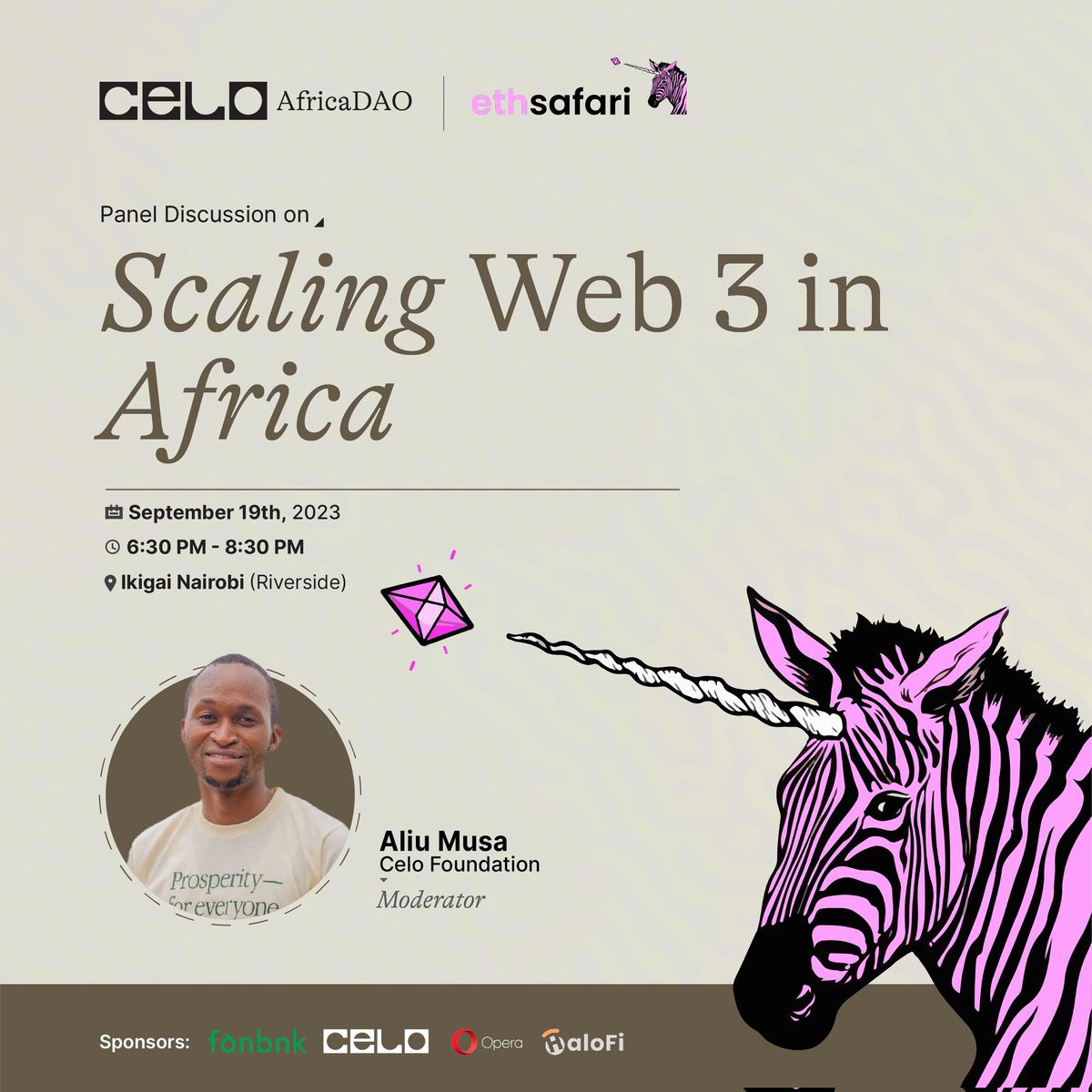 CeloKenya's tweet photo. @herlew99 is the African Ecosystem Lead at @CeloOrg leading and driving strategic and innovative Business Development and Community growth activities through partnerships and strategic initiatives.
#CeloLocal #EthSafari
4/n https://t.co/68iGYyr8g8