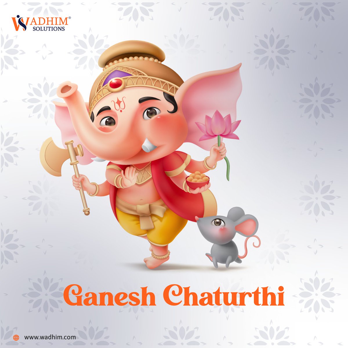 wadhimsolutions's tweet image. Wishing you the blessings of Lord Ganesha for a bug-free journey ahead!

Happy Ganesha Chaturthi from Wadhim Solutions.

#GaneshaChaturthi #WadhimSolutions #SoftwareDevelopmentWishes
