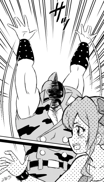 @CatfightRonald こんな弱気なタッチは受けられん! 